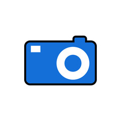 Camera icon vector. Camera icon isolated on white background. Camera icon simple and modern for app, web and design.