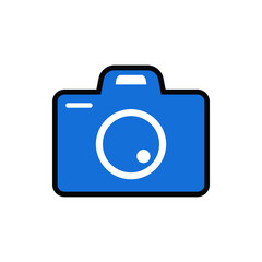 Camera icon vector. Camera icon isolated on white background. Camera icon simple and modern for app, web and design.