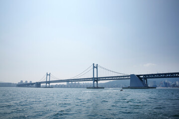  bridge city on Busan of South Korea