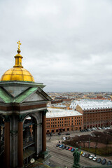 View of St. Petersburg from St. Isaac's Cathedral.
