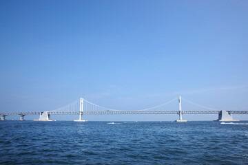  bridge city on Busan of South Korea