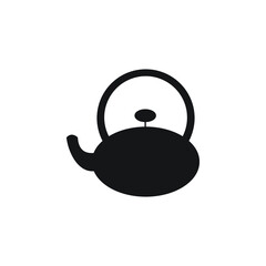 teapot icon vector. teapot icon isolated on white background. teapot icon simple and modern for app, web and design.