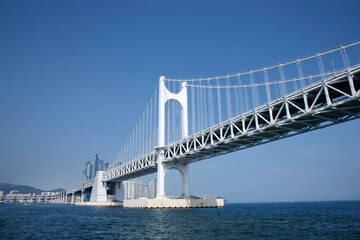  bridge city on Busan of South Korea