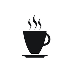 Coffe icon vector. Coffe icon isolated on white background. Coffe icon simple and moder for app, web and design.