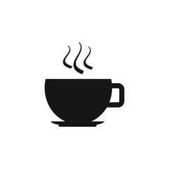 Coffe icon vector. Coffe icon isolated on white background. Coffe icon simple and moder for app, web and design.