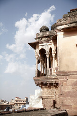 Obraz premium street in the town in India