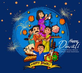 
Abstract Grand diwali Dhamaka sale background with offer details  banner or sale poster for indian festival diwali celebration. Happy Diwali meaning festival of lights