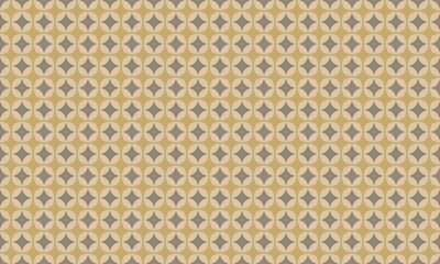Fototapeta premium Seamless Geometric Circle Pattern - Wallpaper - Background