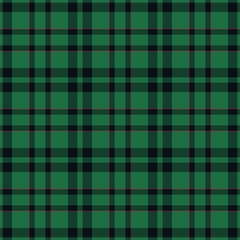 Plaid seamless pattern. Vector background of textile ornament. Flat fabric design.