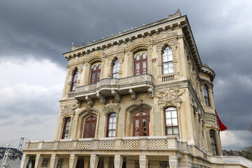 Fototapeta na wymiar Kucuksu Palace in Istanbul City, Turkey