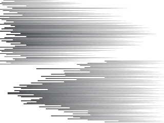 Speed Lines in arrow Form . Vector Illustration .Technology  Logo . Design element . Abstract Geometric shape . 