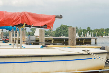 Harbor for sailing boats