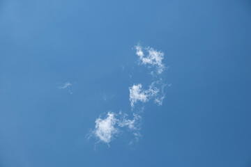 blue sky with clouds