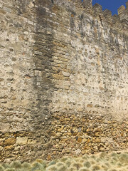 Sao Jorge (St. George) Castle, Castelo de Sao Jorge aka in Lisbon Portugal