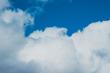
Clouds on any rainy day in the fall season.