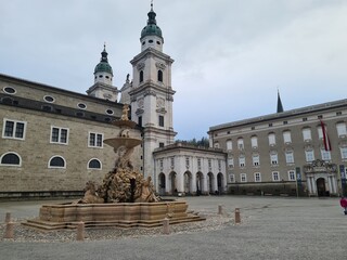 Fototapeta na wymiar City Of The Salzburg, Austria.