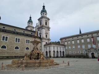 Obraz premium City Of The Salzburg, Austria.