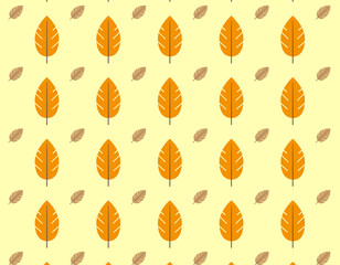 pattern background, several dry tree leaves