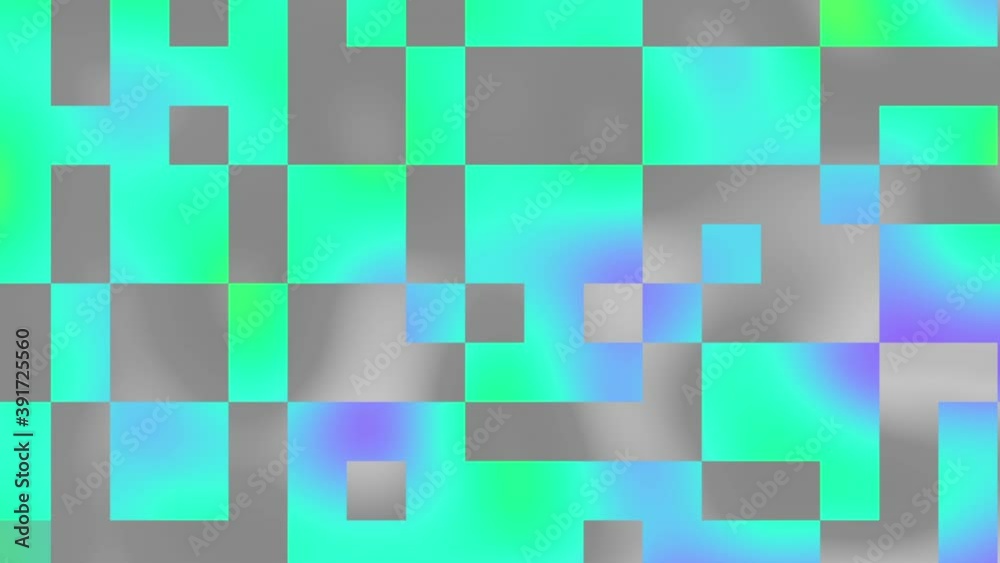 Fototapete abstract changing corrosive texture. looping video with imitation of a datamoshing video.