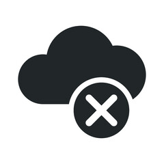 Close cloud icon