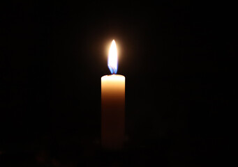 candle in the dark
