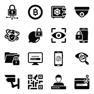 
Cyber Security Flat Icons Pack 
