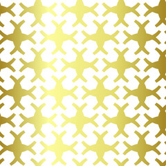 Seamless vector golden repeat geometric pattern. Golden geometrical 10 eps background for fabric, cover, textile, design, banner.