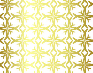 Seamless vector golden repeat geometric pattern. Golden geometrical 10 eps background for fabric, cover, textile, design, banner.