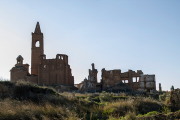 ruinas pueblo abandonado de Belchite-7