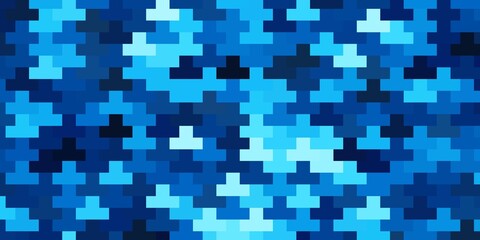 Light BLUE vector background in polygonal style.