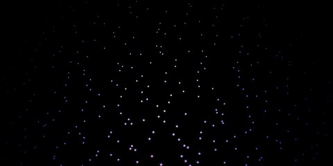 Dark Blue, Red vector layout with bright stars.