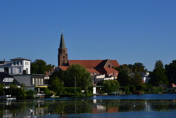 Skyline der Dom Insel in Brandenburg an der Havel