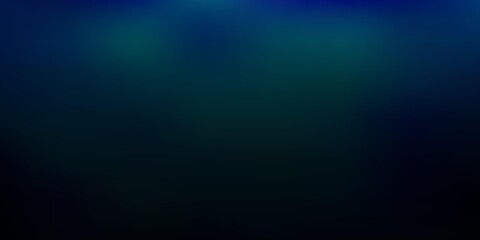 Dark blue vector abstract blur template.
