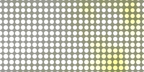 Light Green vector layout with circles.