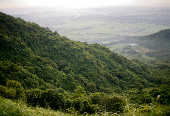 view from the top of mountain