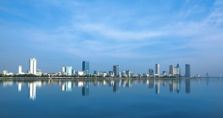 Naklejka premium Da Nang Skyline