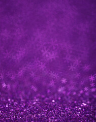 Abstract blue  background with snowflakes