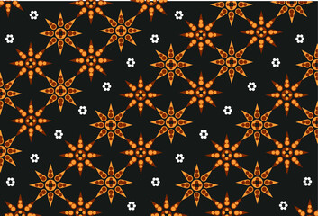 Batik Indonesian: is a technique of wax-resist dyeing applied to whole cloth, or cloth made using this technique originated from Indonesia.