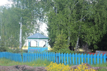 gazebo near the highway Naberezhnye Chelny-Kazan