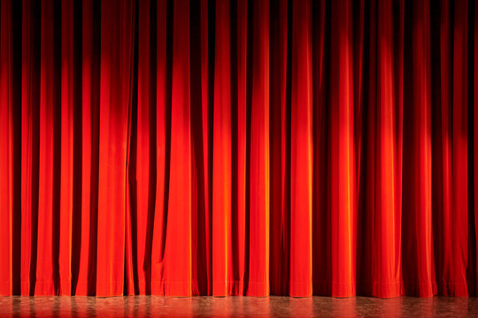 Roter B&uuml;hnenvorhang