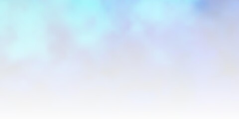 Light Blue, Green vector background with clouds.