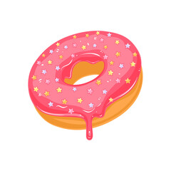 Sugar donut illustration.