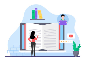 Obraz premium Ebook Reader 