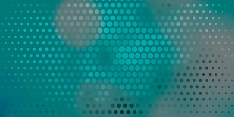 Light Blue, Green vector layout with circle shapes.