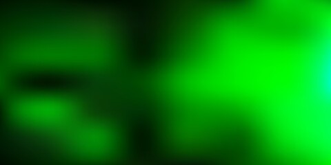 Light blue, green vector gradient blur drawing.