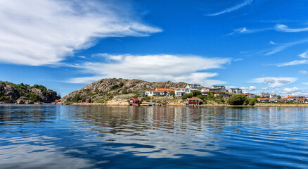 Grebbestad - Swedish small city on the sea coast