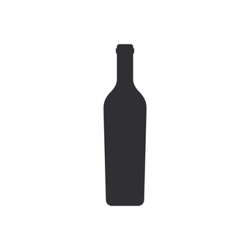 recommend clip art: Silhouette wine bottle. Vine bottle. Silhouette сhampagne bottle. Vector icon. Stencil of wine bottle. Bottle silhouette. Jar icon. Glass container. Logo template. Flask template.