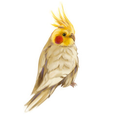 Parrot bird lovebird small birds