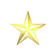 Obraz premium star icon vector isolated on white background