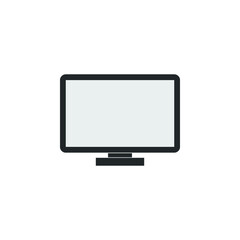 computer screen icon vector